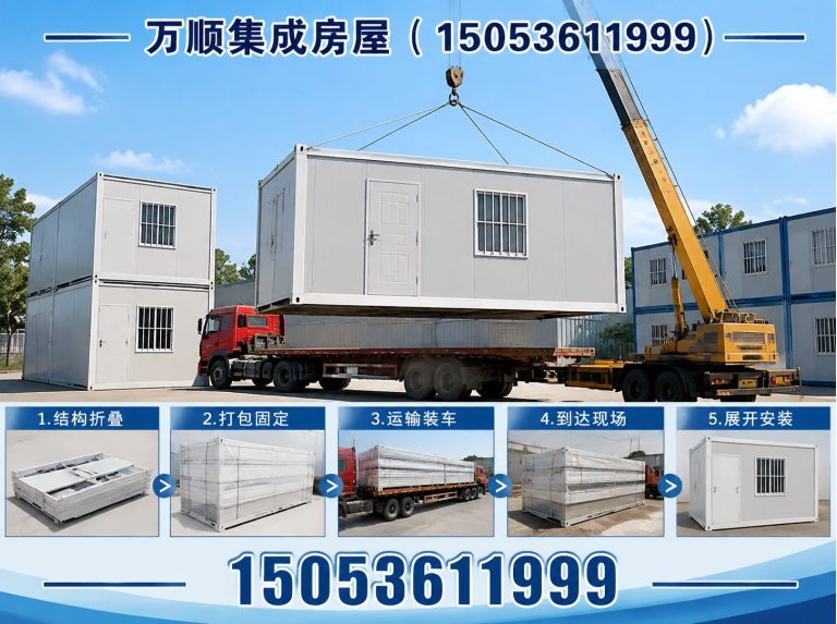 潍坊滨海经济技术开发区装配式集成房屋展示图